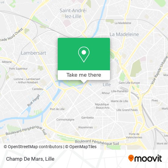 Champ De Mars map