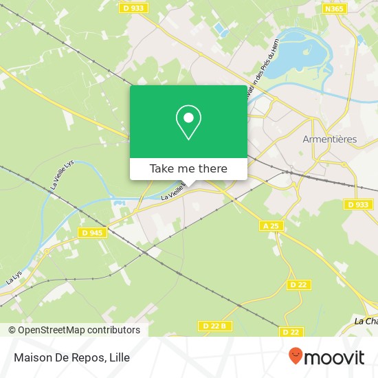 Mapa Maison De Repos