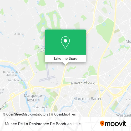 Musée De La Résistance De Bondues map