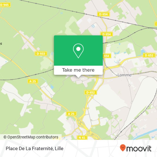 Mapa Place De La Fraternité