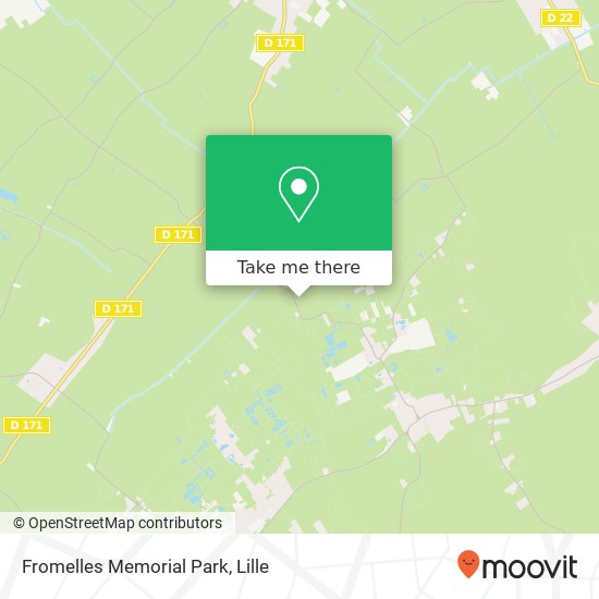 Fromelles Memorial Park map