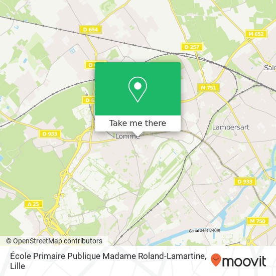 École Primaire Publique Madame Roland-Lamartine map