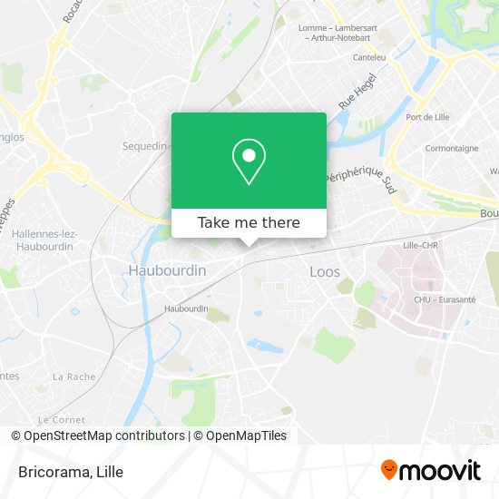 how to get to bricorama in loos by bus metro or light rail moovit