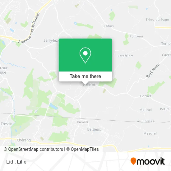 Lidl map