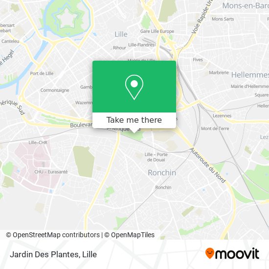 Jardin Des Plantes map