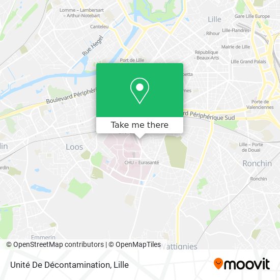 Unité De Décontamination map