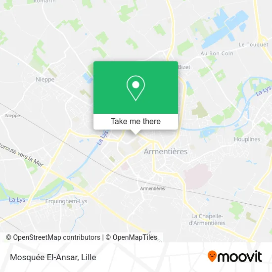 Mosquée El-Ansar map