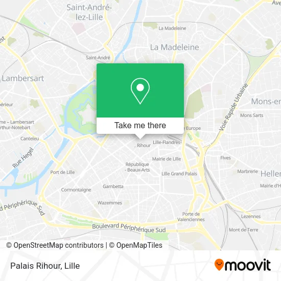 Palais Rihour map