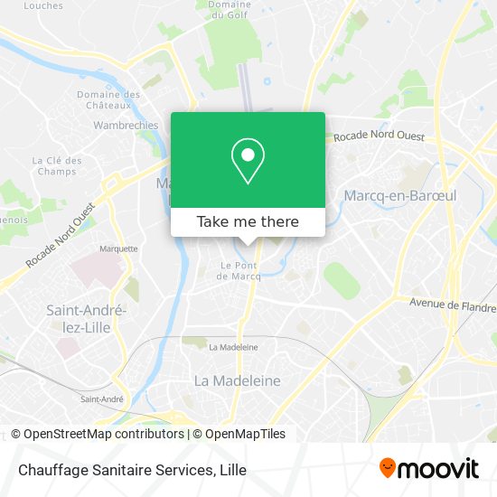 Mapa Chauffage Sanitaire Services