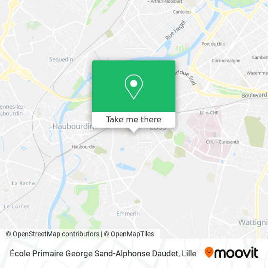 École Primaire George Sand-Alphonse Daudet map