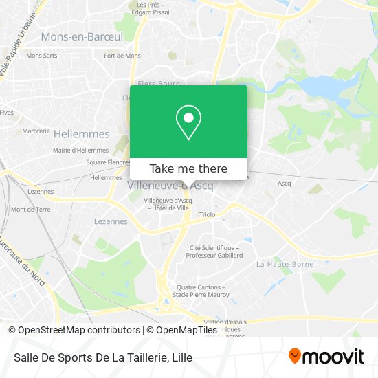 Salle De Sports De La Taillerie map