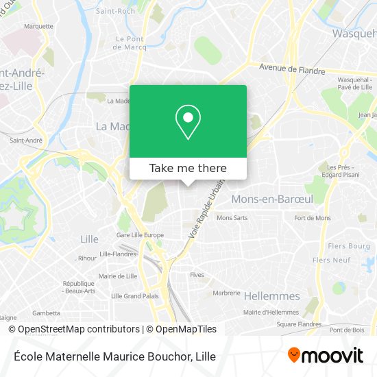 École Maternelle Maurice Bouchor map