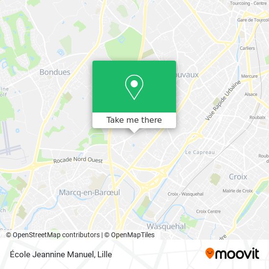 École Jeannine Manuel map