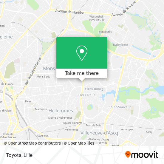 Toyota map