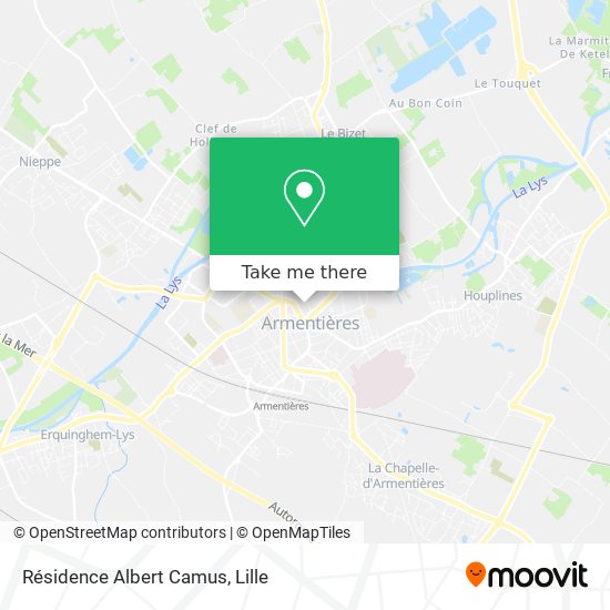Résidence Albert Camus map