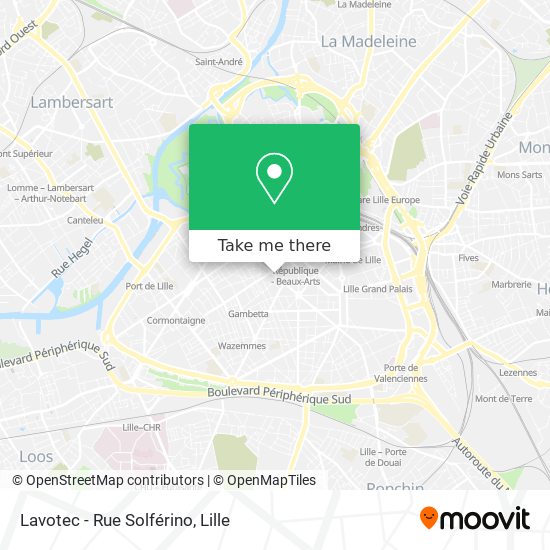 Lavotec - Rue Solférino map