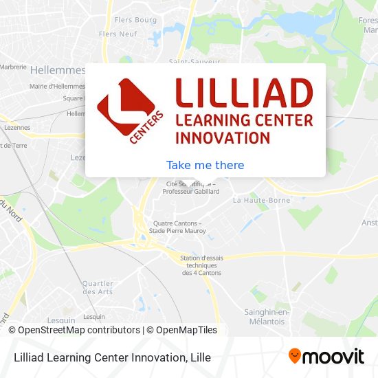 Lilliad Learning Center Innovation map