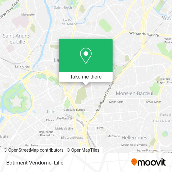 Bâtiment Vendôme map