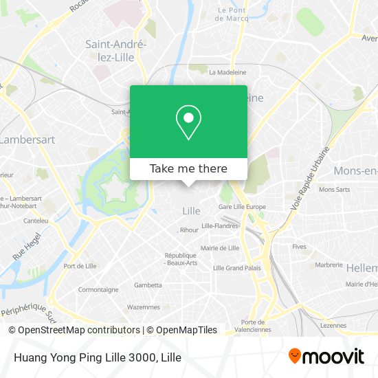 Huang Yong Ping Lille 3000 map