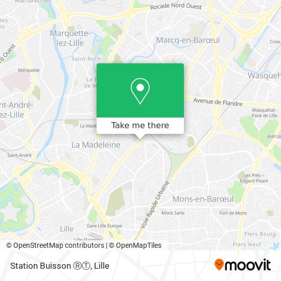 Mapa Station Buisson ⓇⓉ