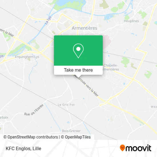 KFC Englos map