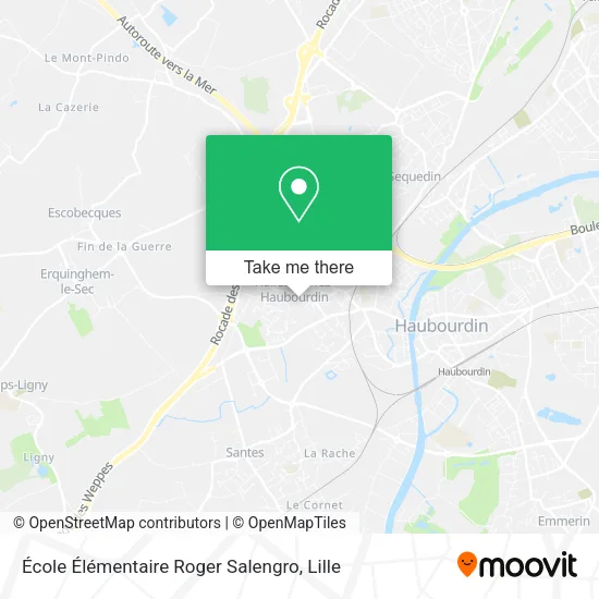 École Élémentaire Roger Salengro map