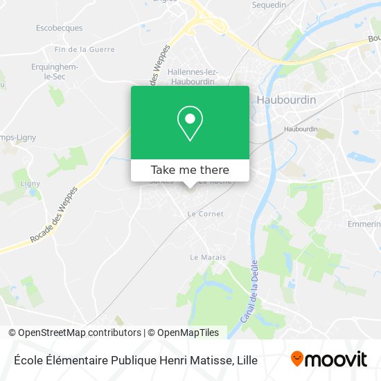 École Élémentaire Publique Henri Matisse map