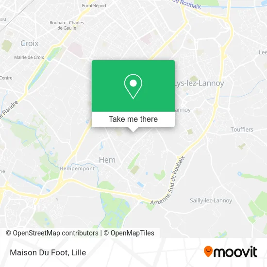 Maison Du Foot map