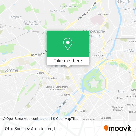 Otto Sanchez Architectes map