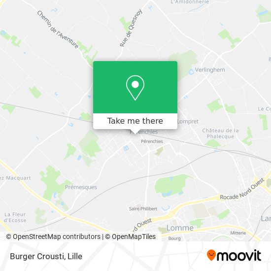 Mapa Burger Crousti