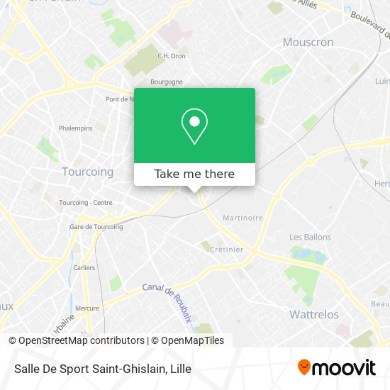 Salle De Sport Saint-Ghislain map