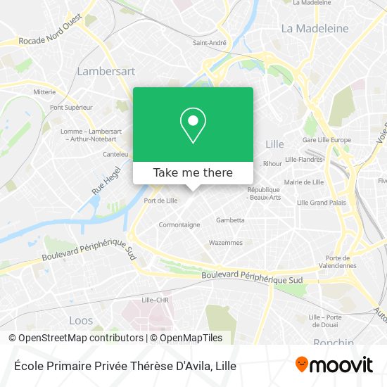 École Primaire Privée Thérèse D'Avila map