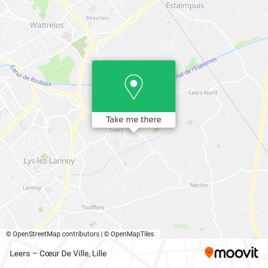 Leers – Cœur De Ville map