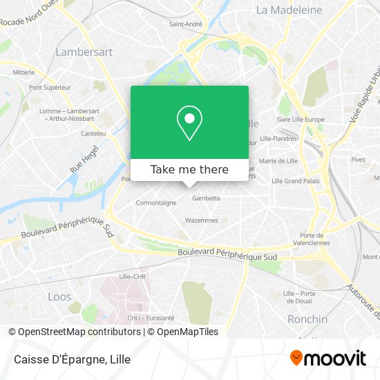 Caisse D'Épargne map