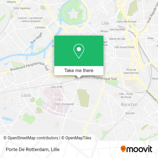 Porte De Rotterdam map