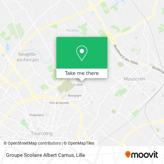 Groupe Scolaire Albert Camus map