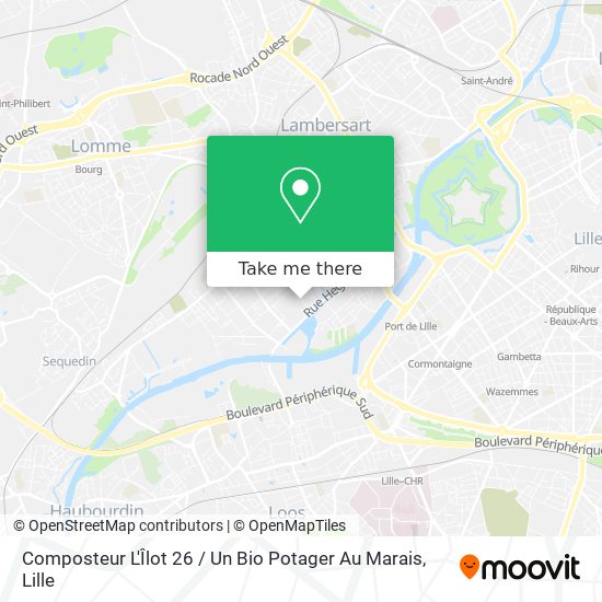 Composteur L'Îlot 26 / Un Bio Potager Au Marais map