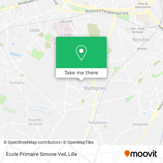 École Primaire Simone Veil map