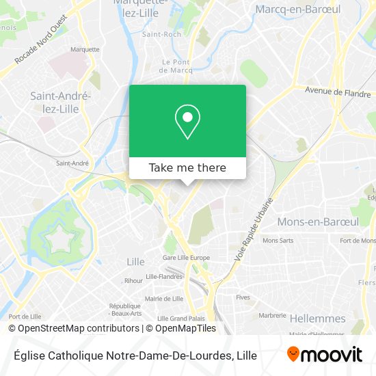 Église Catholique Notre-Dame-De-Lourdes map