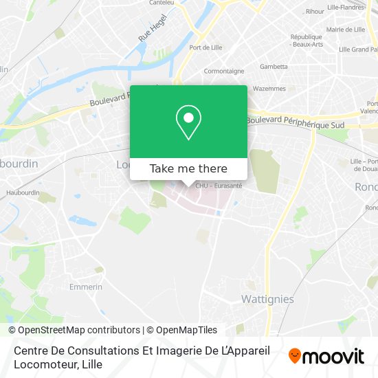 Centre De Consultations Et Imagerie De L’Appareil Locomoteur map