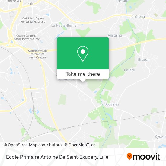 École Primaire Antoine De Saint-Exupéry map