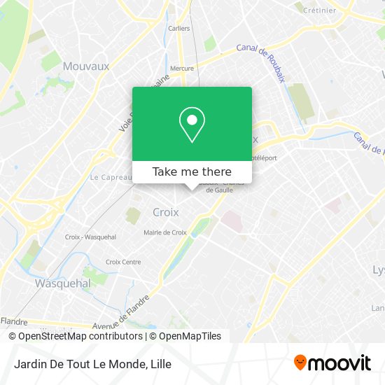 Mapa Jardin De Tout Le Monde