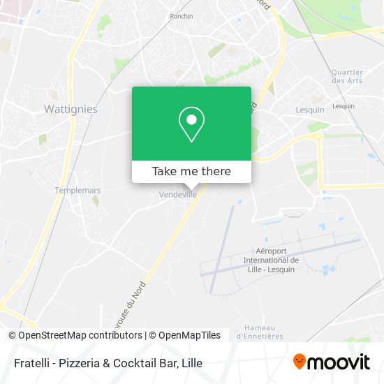 Fratelli - Pizzeria & Cocktail Bar map