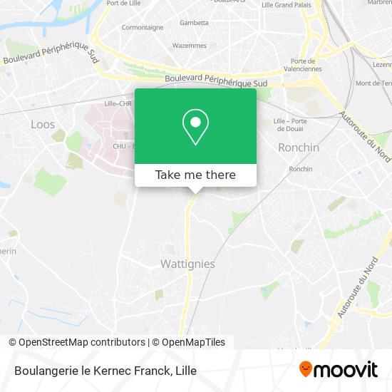 Boulangerie le Kernec Franck map