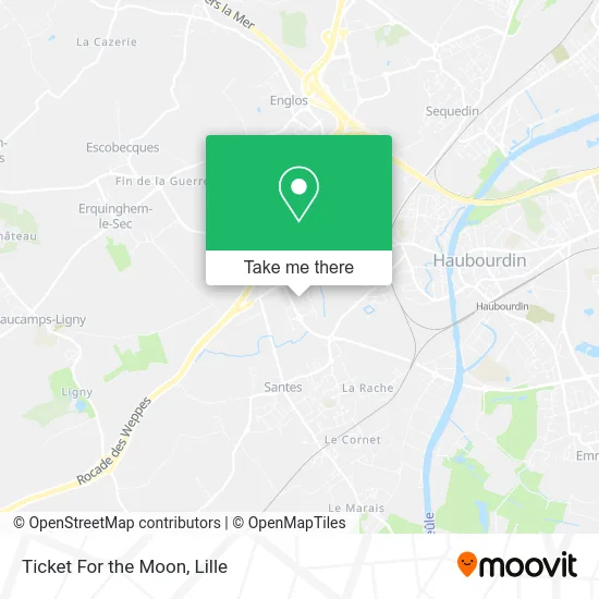 Ticket For the Moon map