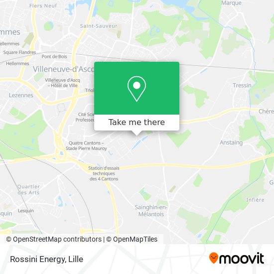 Mapa Rossini Energy