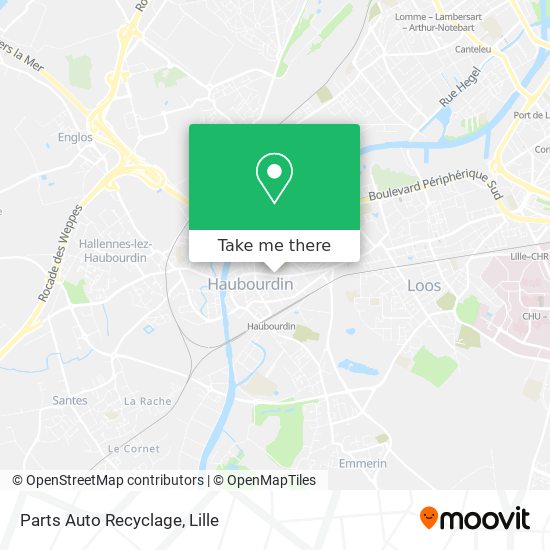 Mapa Parts Auto Recyclage
