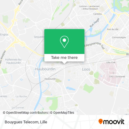 Bouygues Telecom map