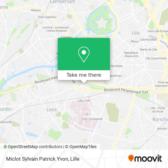 Miclot Sylvain Patrick Yvon map