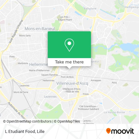 L Etudiant Food map